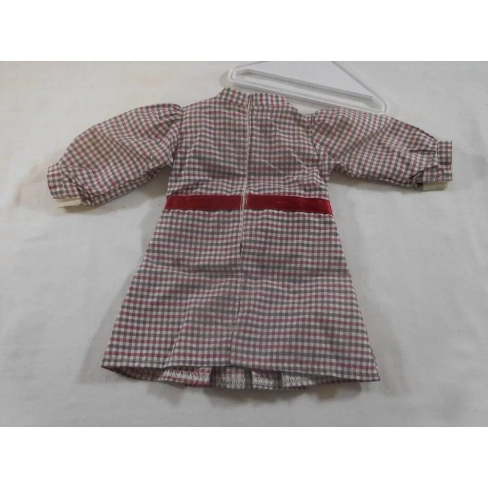 Pleasant Company Samantha Doll Checked Taffeta Meet Dress Retired + Hanger‎
